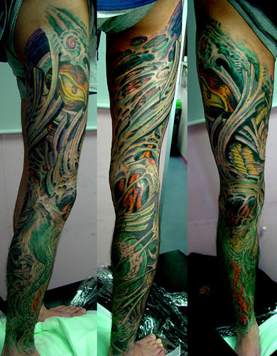 Biomechanic Tattoo by Gotch