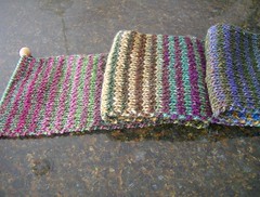 Noro-ish striped scarf
