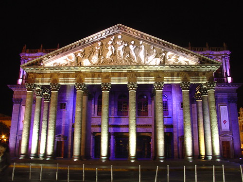 Teatro Degollado. Guadalajara, México