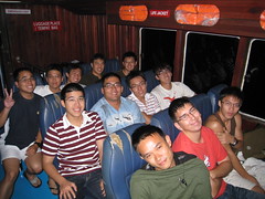 Night ferry from Mersing to Pulau Aur