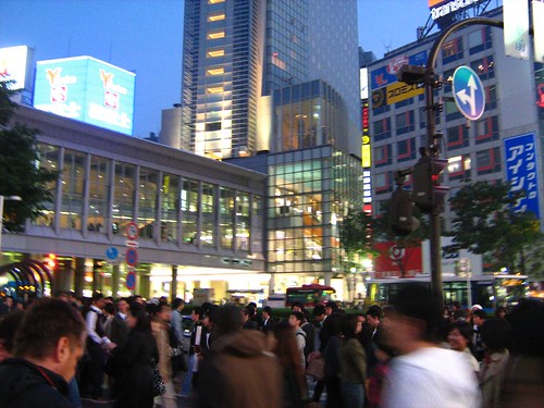 Shibuya at night