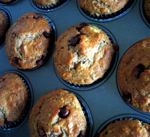 Some cool recipe for chocolate chip muffins from scratch images: