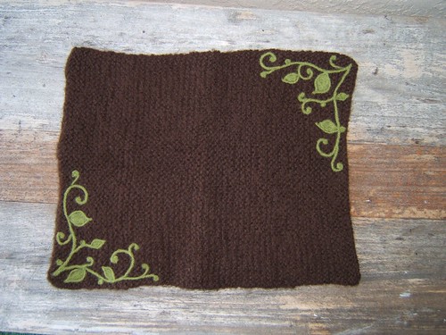Felted Hot Pad