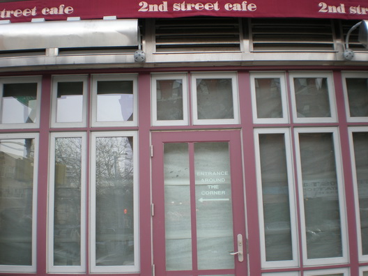 Second Street Cafe Closed