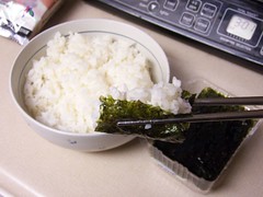 rice and nori