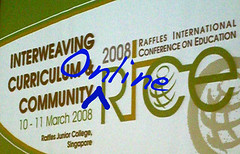 Raffles International Conference on Education (RICE) 2008