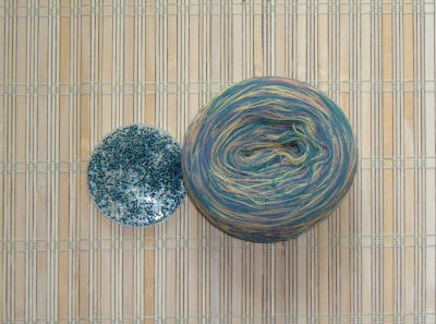 yarn and beads