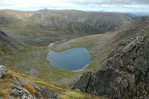 Dubh Loch below Beinn A' Bhuird