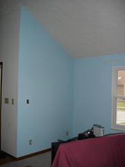 Living room paint after