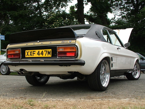 Ford Capri RS 3100 by Light Painted Cornwall