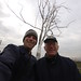 Dad and Me and a fake tree