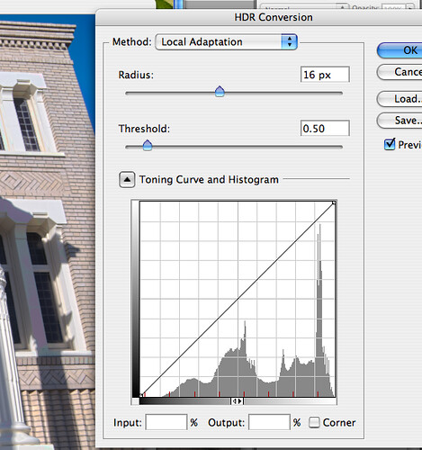 Step 8: Toning Curve and Histogram