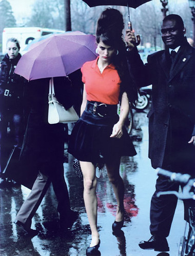 Isabelli Fontana as Amy Winehouse (Vogue Paris)