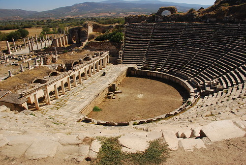 the ruins of Aphrodisias