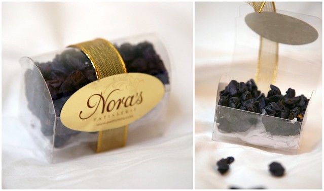 candied violets from nora's patisserie