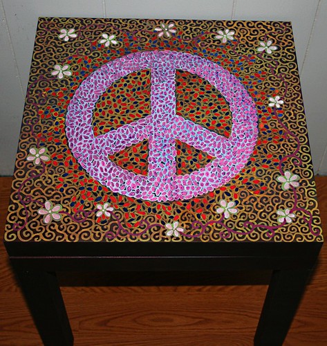Peacefest Table3. by Rick Cheadle Art and Designs