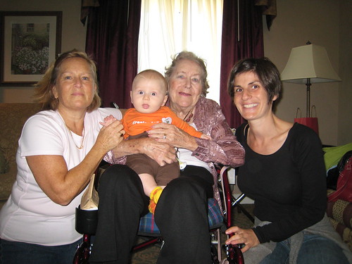 Great Grandma Jane + Milo