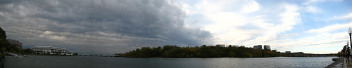 Retreating Clouds Over the Potomac