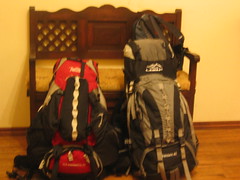 Our backpacks
