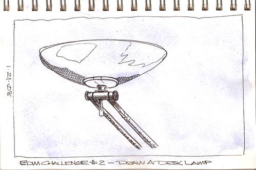 EDM Challenge #2 - Draw a Desk Lamp - 1