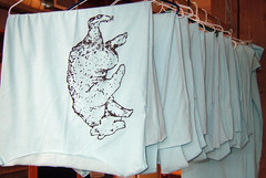 t-dresses hanging