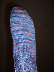 Baby Cable Rib Socks 026