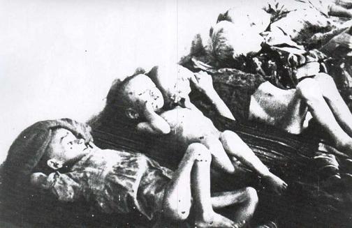 slaughtered children at Jasenovac in Croatia