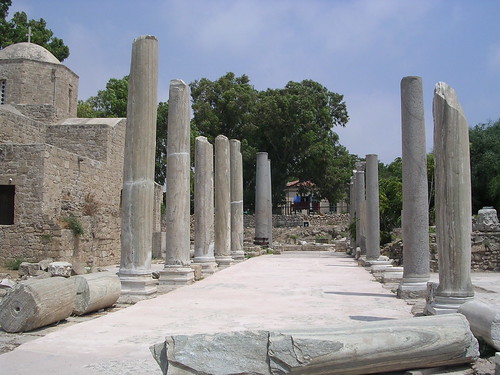 Agia Kyriaki, Hrysopolitissa Basilica and St Paul's Pillar, Paphos, Cyprus por ynysforgan_jack.