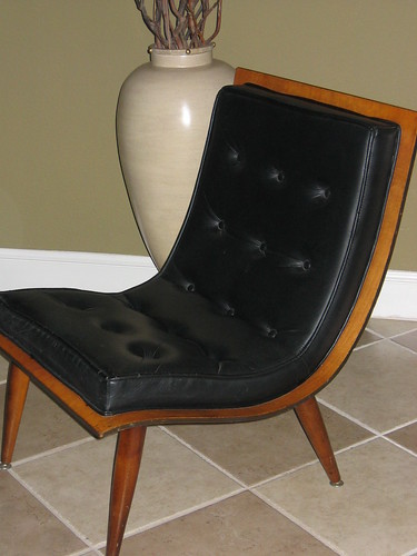 black carter bros chair