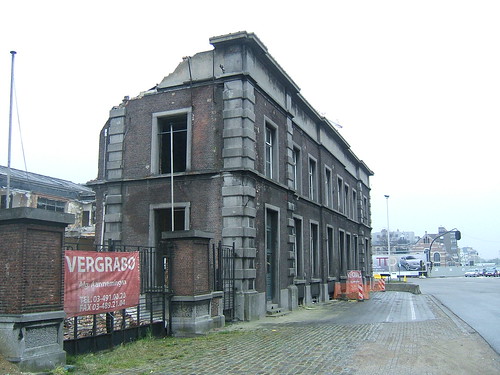 Demolition of Antwerp-DS goods station