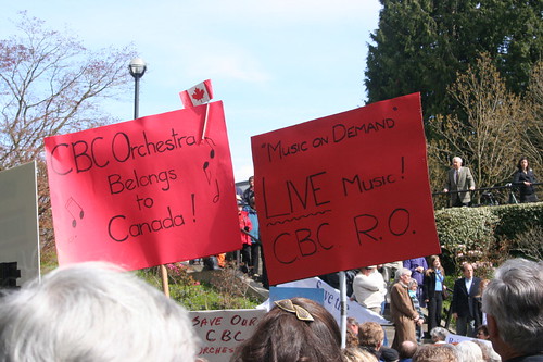 CBC Radio Orchestra Protest
