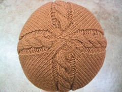 Knit Cabled Beanie