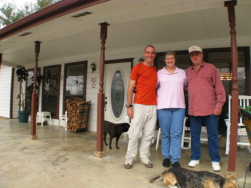 With Warren and Liz in Dolen, Texas, USA
