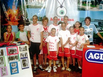 Jugadores y D.T. de la catg. Pre-Infantiles de Centro Recreativo -Campeones Clausura-