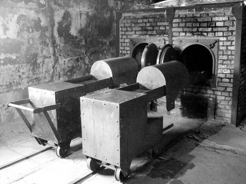  Incinerators at Auschwitz crematorium 
