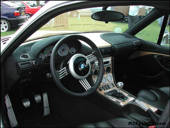 S54B32 M Coupe | Titanium Silver | Black | Hartge Hood | Z8 Steering Wheel