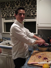 Ryan making salad!