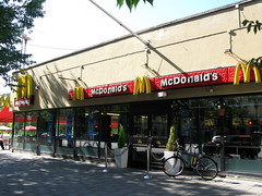 McDonalds Next to The Public Library