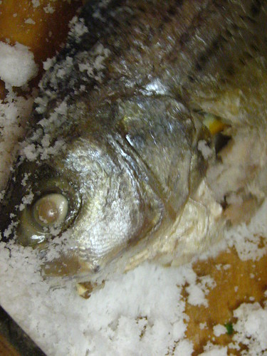 Whole Snapper Baked in Salt Crust