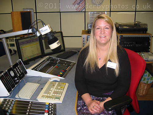Aleena Naylor on the BBC Radio Derby tour.
