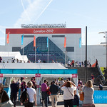 Entrance to the ExCeL Arena