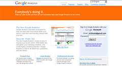 screenshot Google Analytics