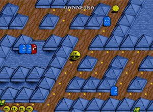 Pac-Mania Amiga Screenshot