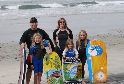 Carlsbad Beach Family Pic