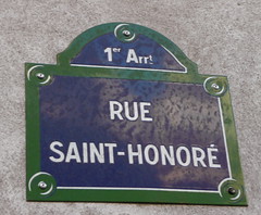 Rue St.Honore Paris par Berni✿❀❃