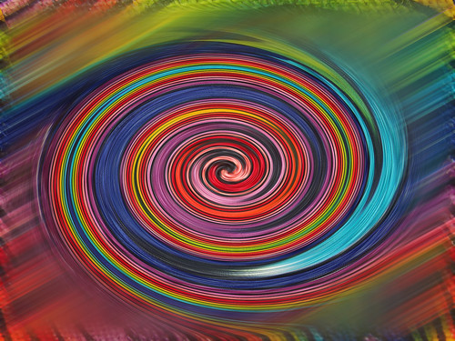 Stunning Rainbow Swirl