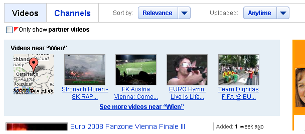 YouTube-Suche Wien