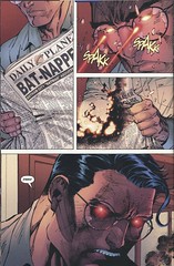 Clark Kent gets angry.