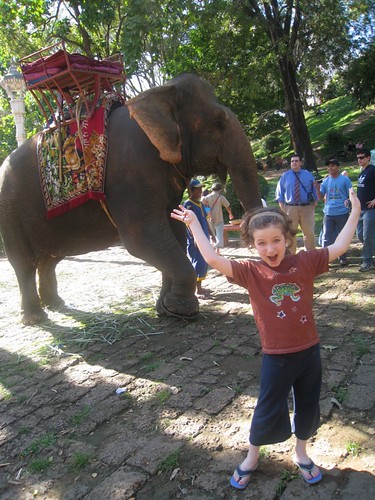 Iz and Sambar the Elephant