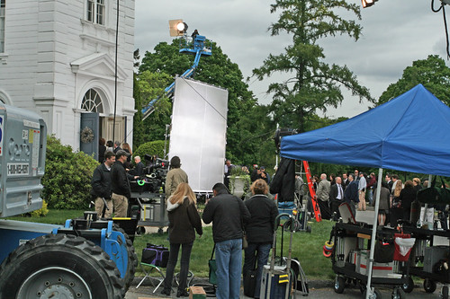 Adam Sandler pic: First day of filming in Southborough